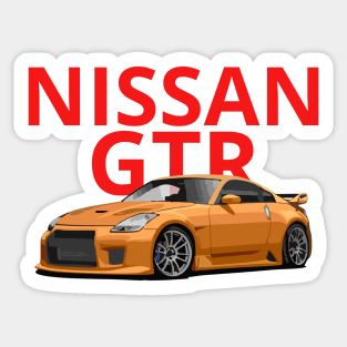 Nissan gtr Sticker